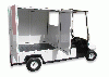 Golf Cart with Cargo Box